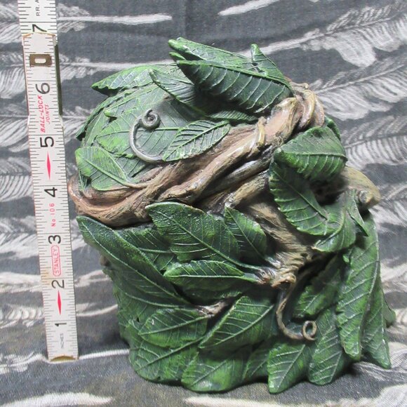 Nature Green Man Trinket Box/Stash Box - Picture 9 of 11